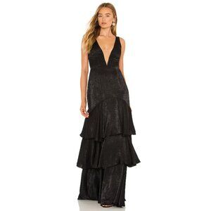 Katie May Old Money Gown in Black Formal